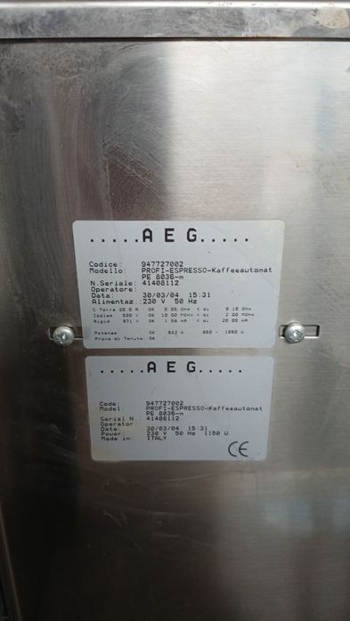 Expresor AEG incorporabil
