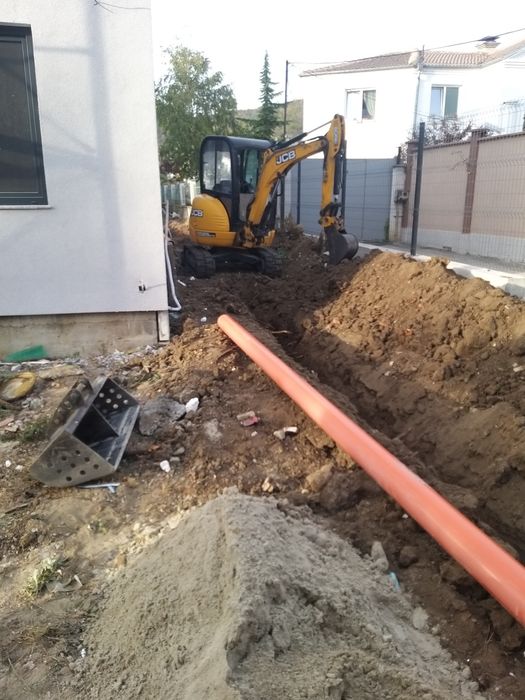 Услуги с мини багер