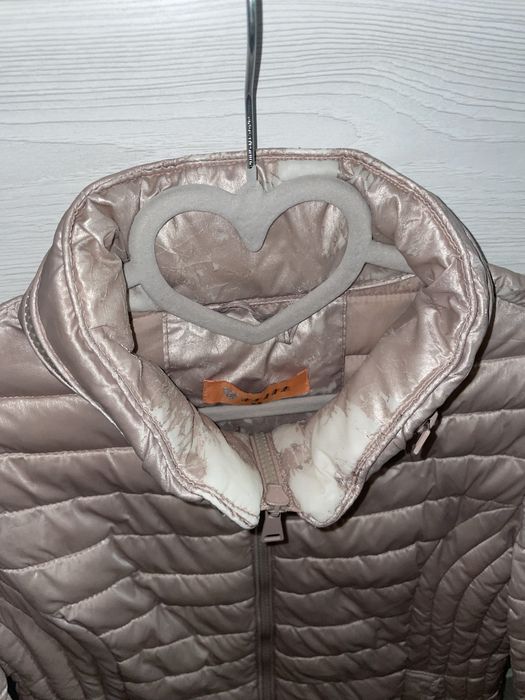 Дамско сребристо-розово пролетно/есенно яке FEIFA