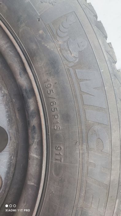 Set jante+anvelope 195/65 R15 6Jx15 H2 ET47 volkswagen