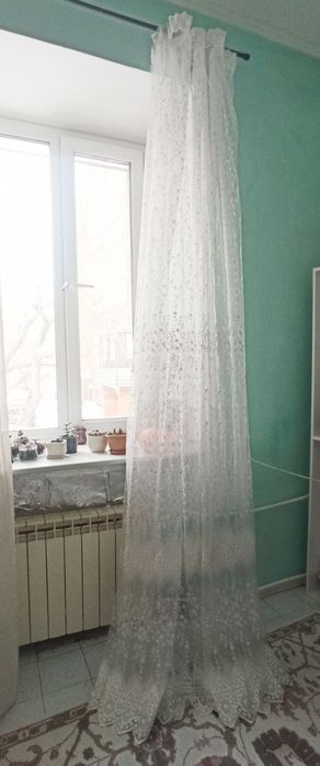 Тюль  2 шт: 600*300