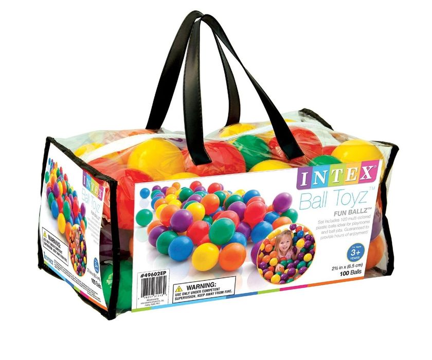 Топки INTEX 6.5cm Small Fun Ballz, 100 бр.
