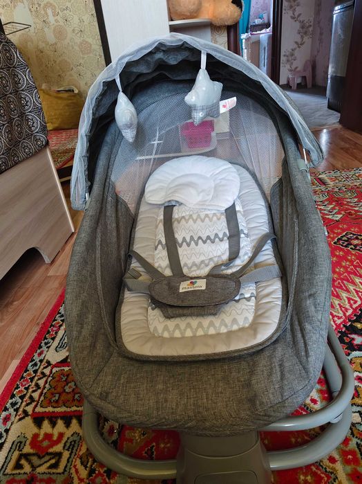 шезлонг детский автоматически.