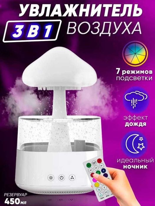 Увлажнитель, аромадиффузор и ночник – 3-в-1 havo namlagich uvl1