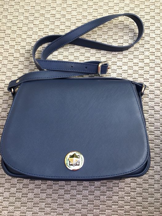 Geanta piele naturala saffiano, Noua