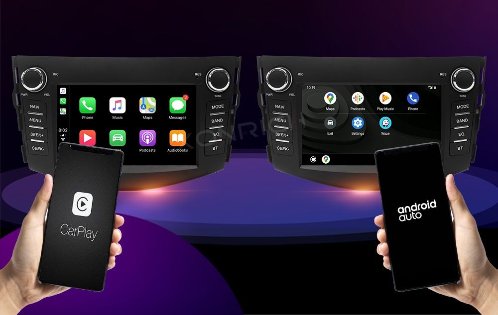 Android 14 навигация toyota rav4 2006 мултимедия Андроид без двд