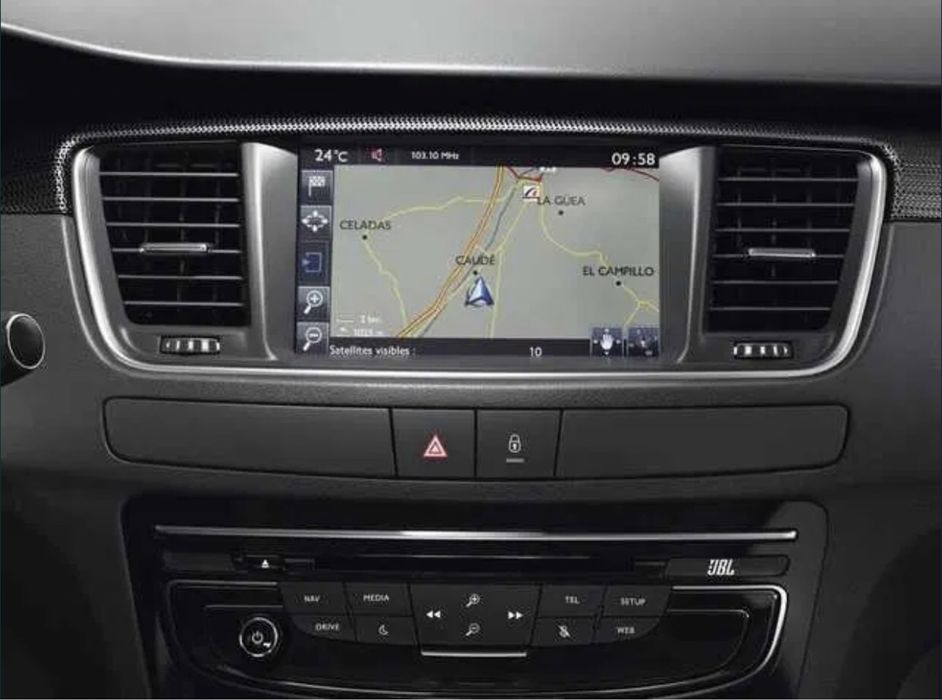 Harti navigatie 2021 Peugeot 308 508 RCZ 3008 5008 Europa Romania