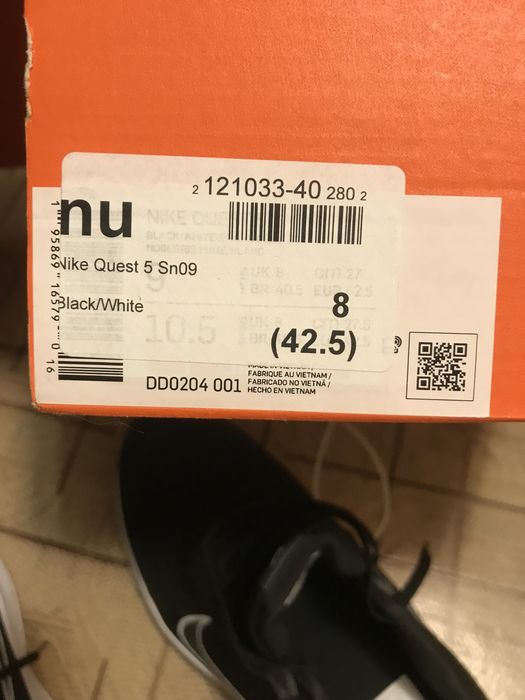 NIKE кроссовки 42,5