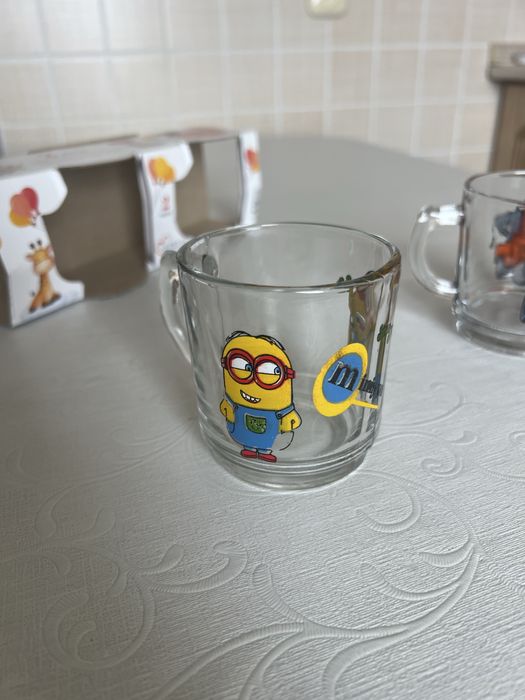 Кружки стеклянные