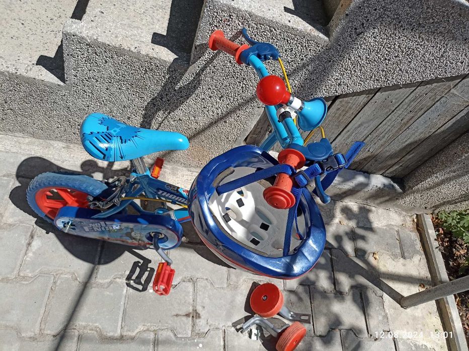 Детско колело / велосипед с влакчето Томас,  12 инча