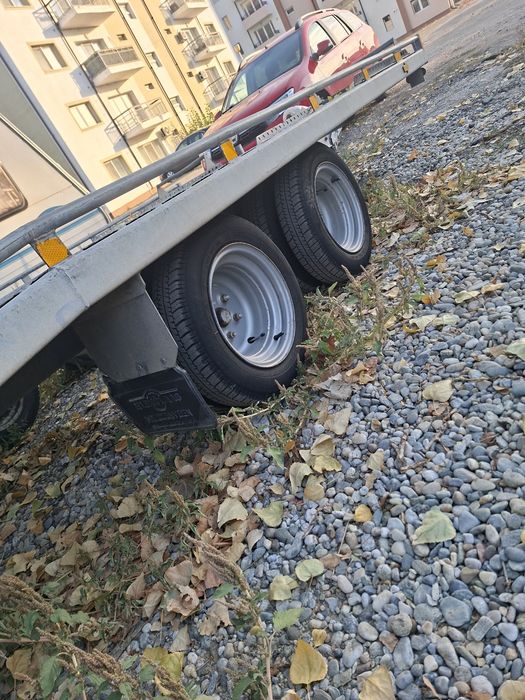 Platforama auto de greutate, roti duble, model f rar