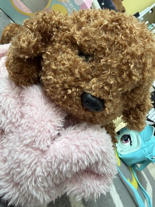 Интерактивно пуделче Тoy със звук, Малката Фло