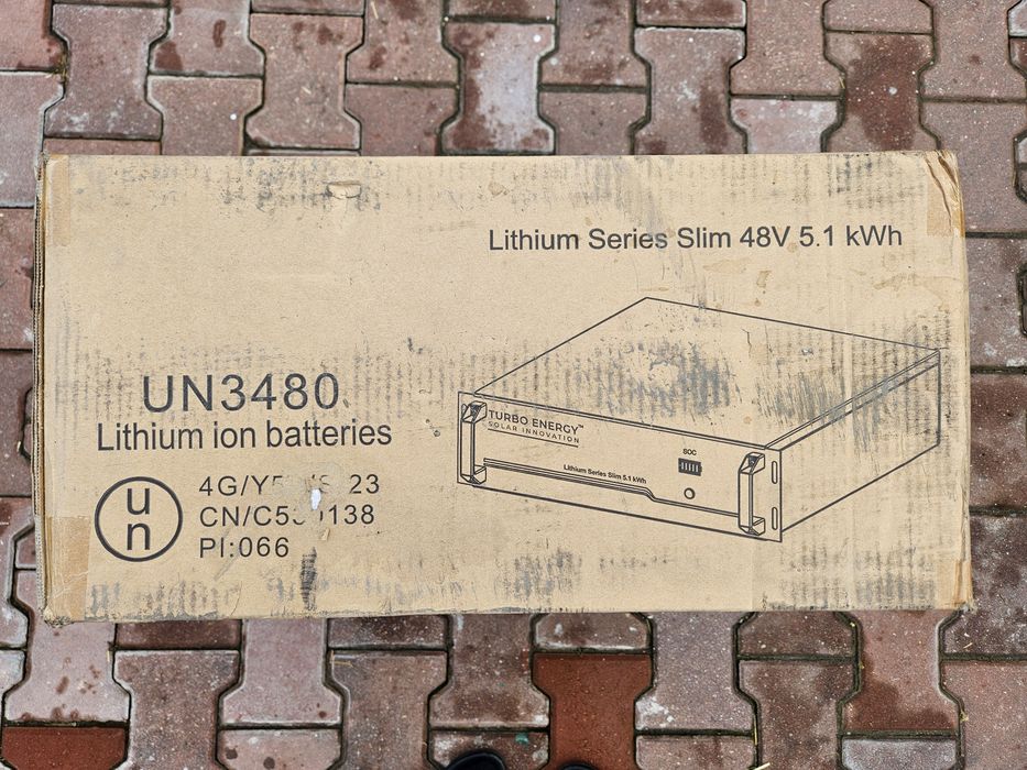 Baterie solară litiu Turbo Energy  48V-5.1KWH