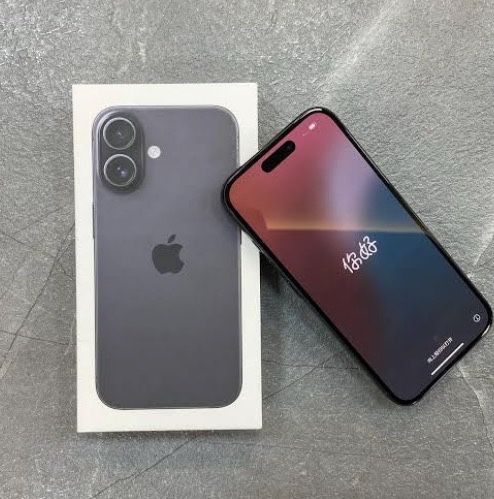 Iphone 16 black 256 gb nou