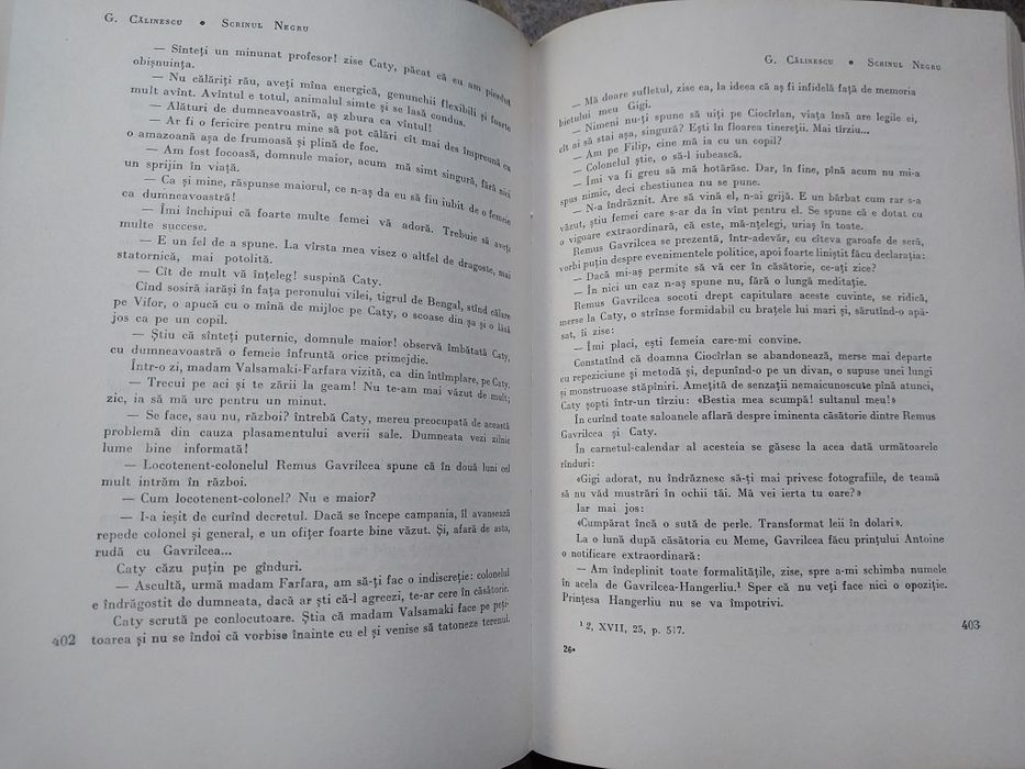 G. Călinescu – „Scrinul negru” + „Dosarul Scrinului Negru”
Editura Emi