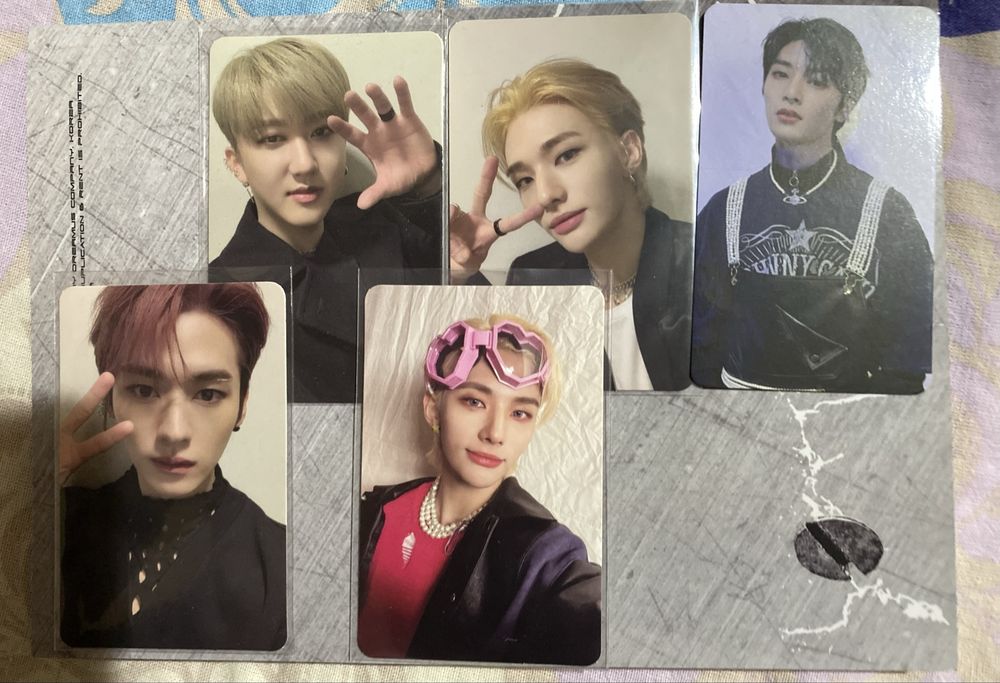 Карты Stray kids,k-pop
