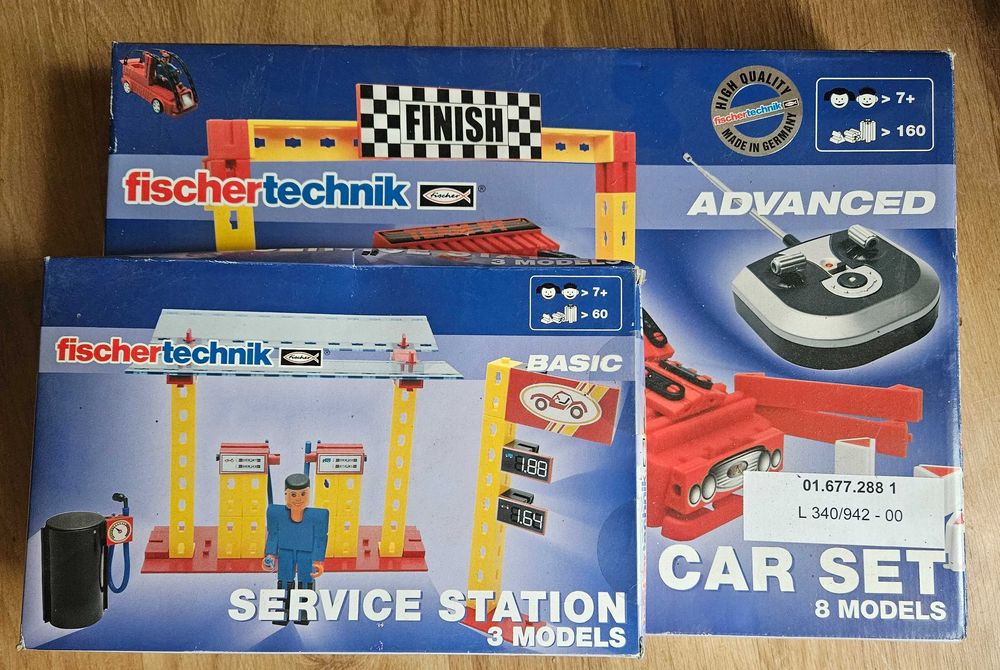 Fischertechnik set Jucarii constructie