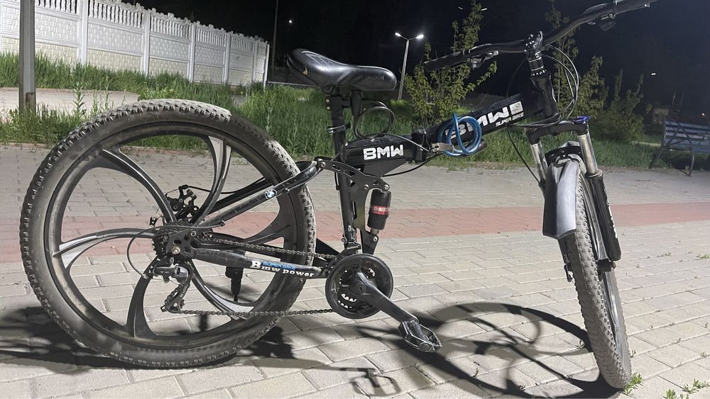 Велосипед бмв с титановыми дисками