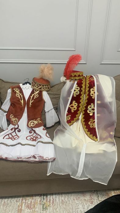 Казахское национальное платье для девочек