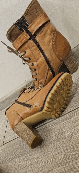 Bocanci damă, piele naturală