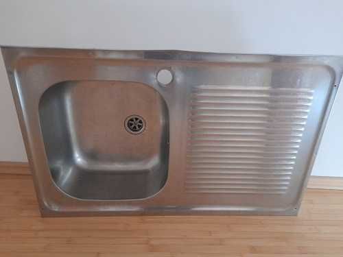 chiuveta de inox partea dreapta 80cm x 50 cm, grosime 2 mm