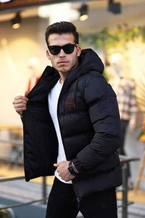 Geaca bărbați sigla cusuta