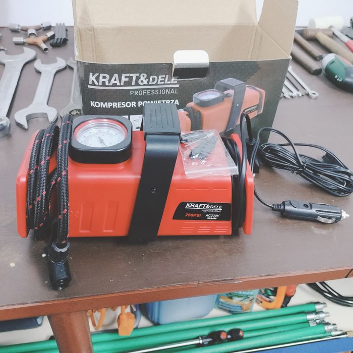 Compresor auto moto velo