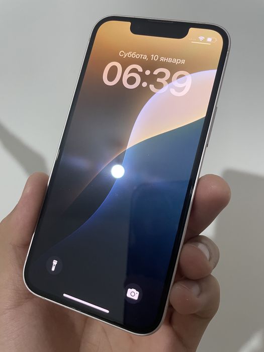 Розовый iphone 13 mini 128gb 100%