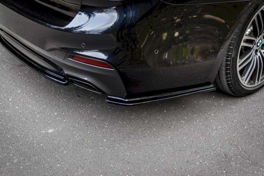 Extensii Splitere Prelungiri Laterale Bara Spate BMW G30 G31 M5 F90, Negru Lucios