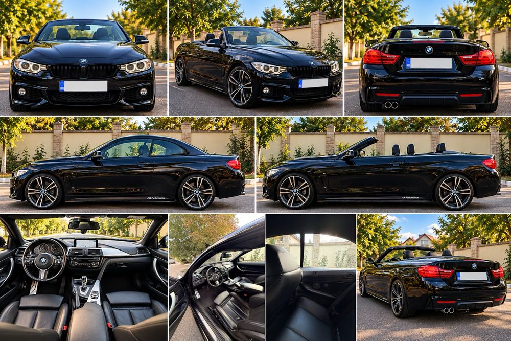 BMW 428i Cabrio M Sport – 2.0 benzină - 245 CP | Harman Kardon | Navigație Professional | Revizii efectuate | CarPlay