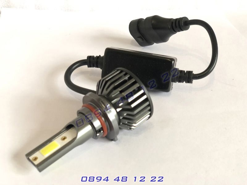 Умалени LED диодни крушки фарове CANBUS HB3 9005 ЛЕД Бяла Светлина