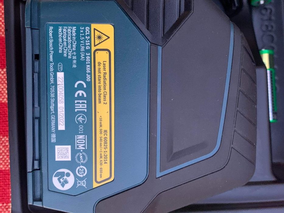 BOSCH GCL 2 - 15 G/ лазерен нивел, зелен лъч/в куфар/