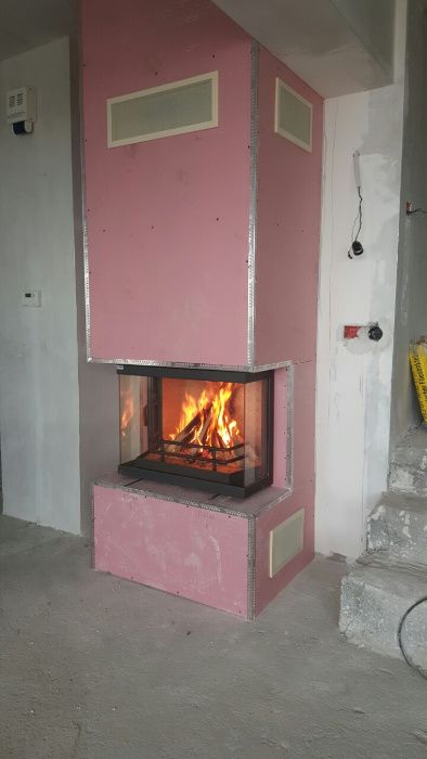 Горивна камера с Три Лица за Камини - "Камини Евростандарт"