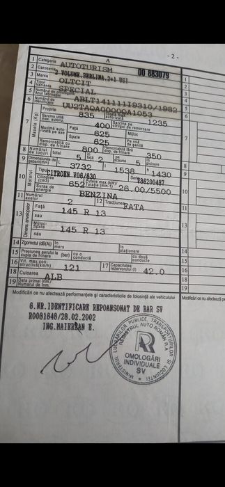 Oltcit Special! 1982