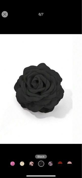 Шнола за коса цвете