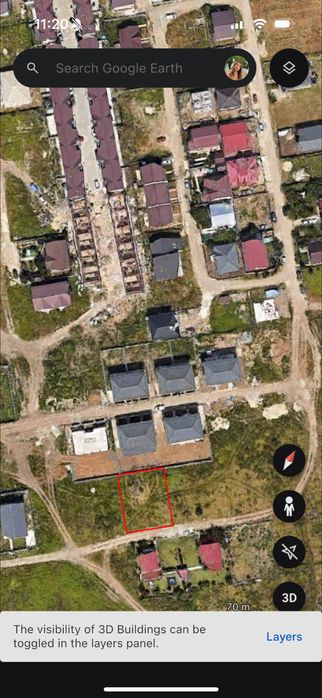 Teren intravilan Bragadiru, str. Crisul Repede, 545 mp