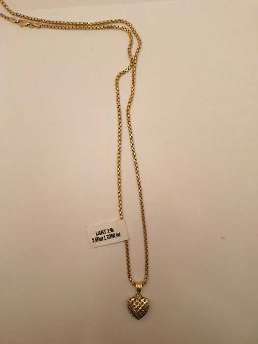 HOPE Amanet P1/ Lant aur 14K 5.60gr