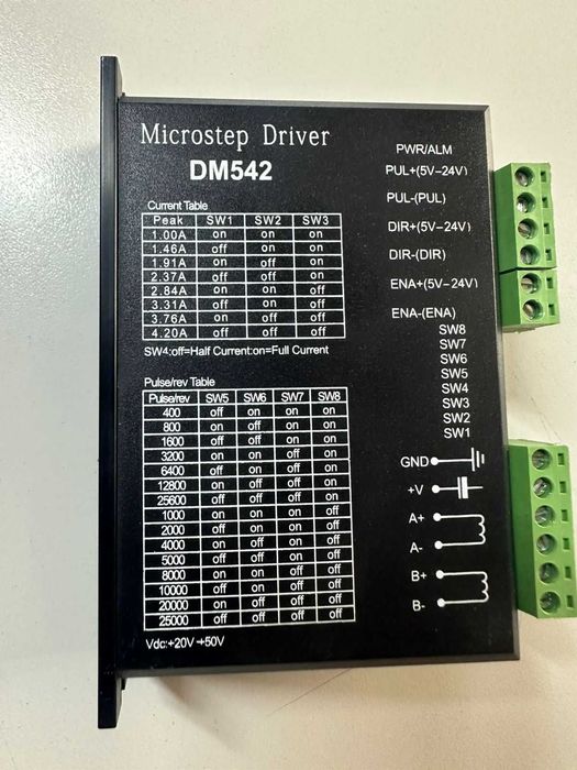 драйвер шагового двигателя DM542