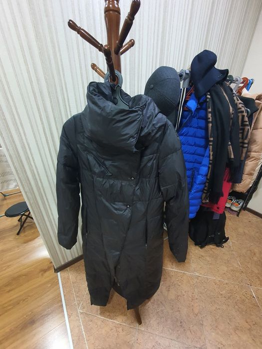 Плащь пуховик зима