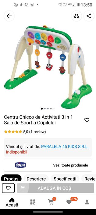 Centru activitati bebe sunete lumini