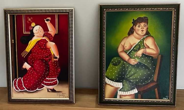 Картини от колумбийски художник