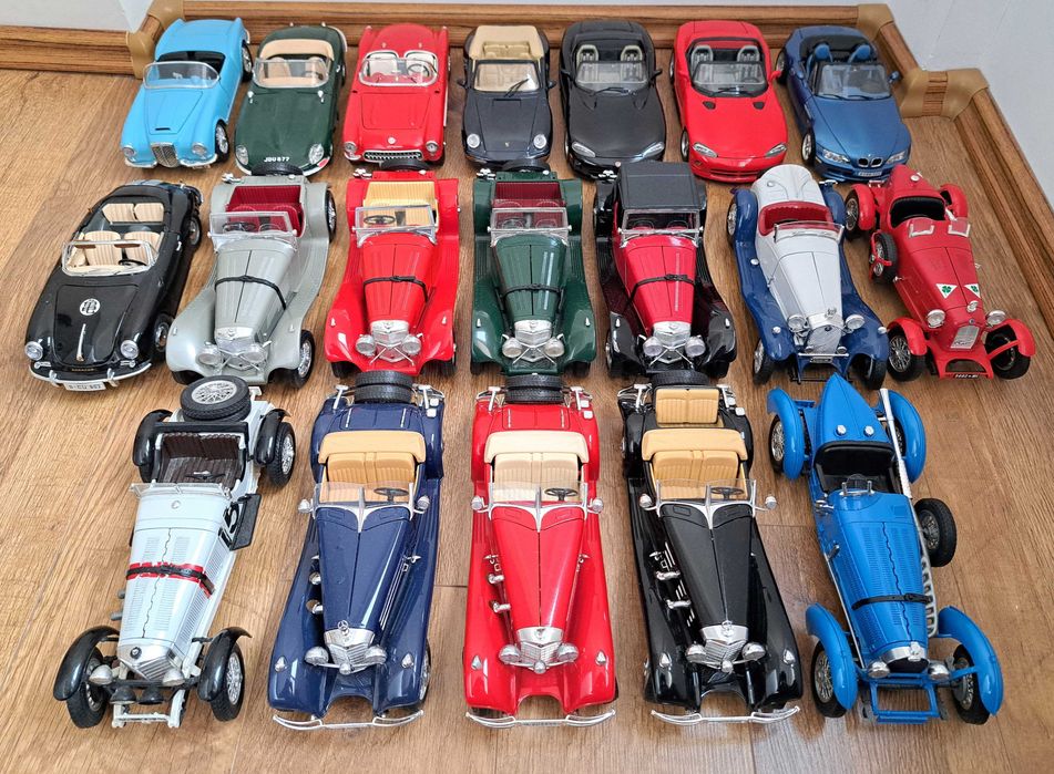 Machete diferite modele si producatori la scara 1:18 si 1:24