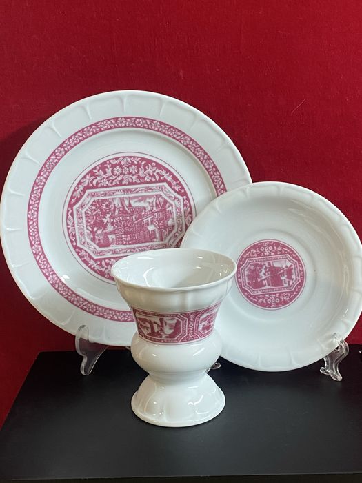 Порцеланов троен сет  -HEINRICH -Germay