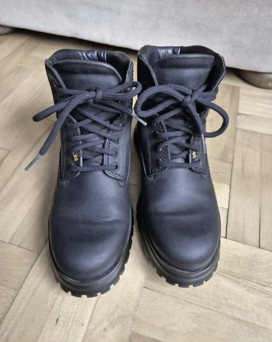 Ghete piele naturala groasă nabuc, Panama Jack - 38