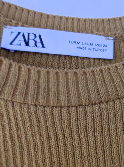Трикотажна рокля Зара, размер S-M