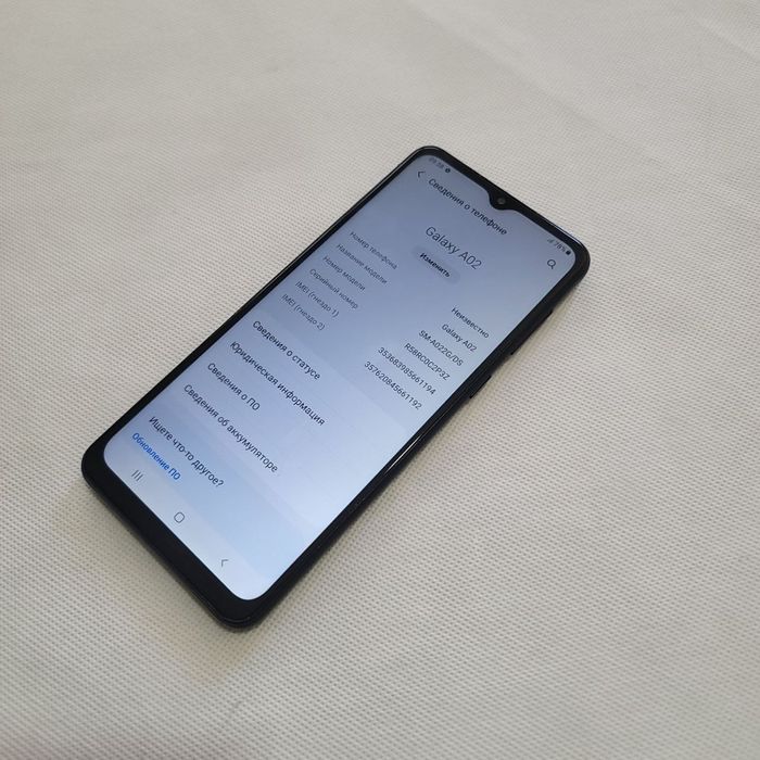 Samsung A02 dastavka bor