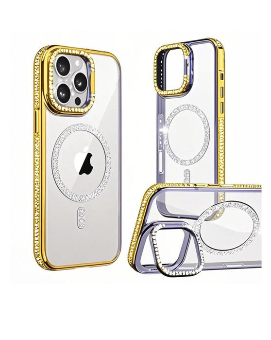 Iphone 16 16 PRO 16 PLUS 16 PRO MAX Husa Safe Magsafe Sclipici