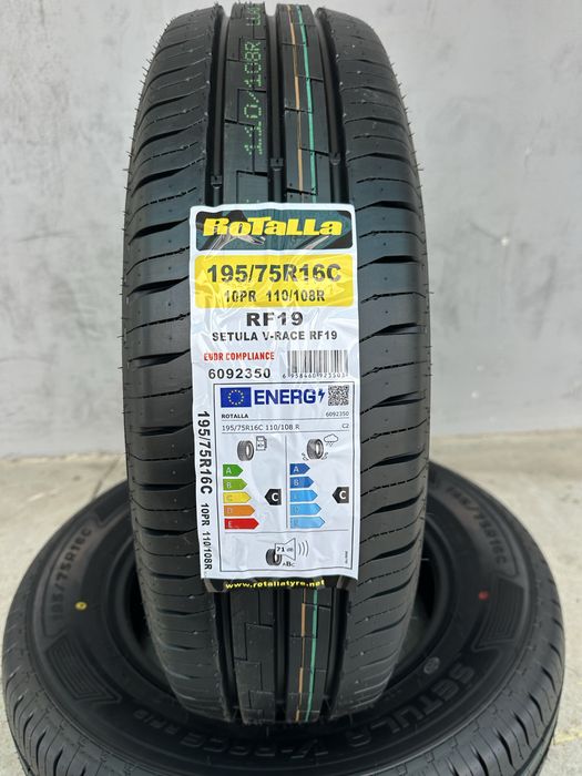 Нови летни бусови гуми ROTALLA SETULA V-RACE RF19 195/75R16C 110/108R 1957516C