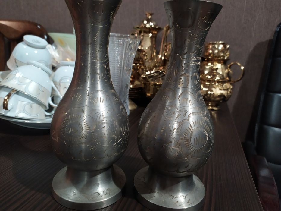 медные вазы Индия