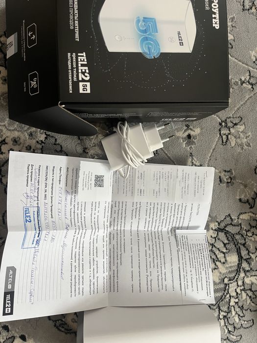 WI FI. Роутер теле 2  5G